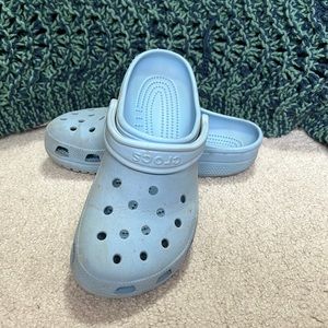 Blue Crocs